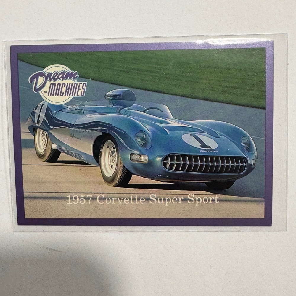 1957 Corvette SS Super Sport Dream Machines Trading Cards American Auto XP-64